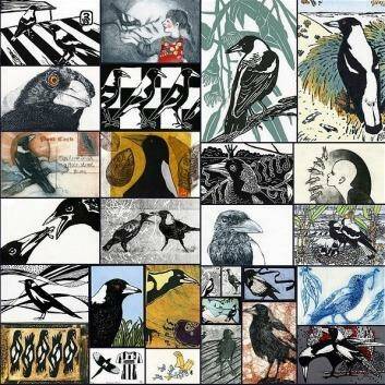Avian postcards: <i>Magpies to Monoprints</i>, by Robin Ezra and Annie Day.