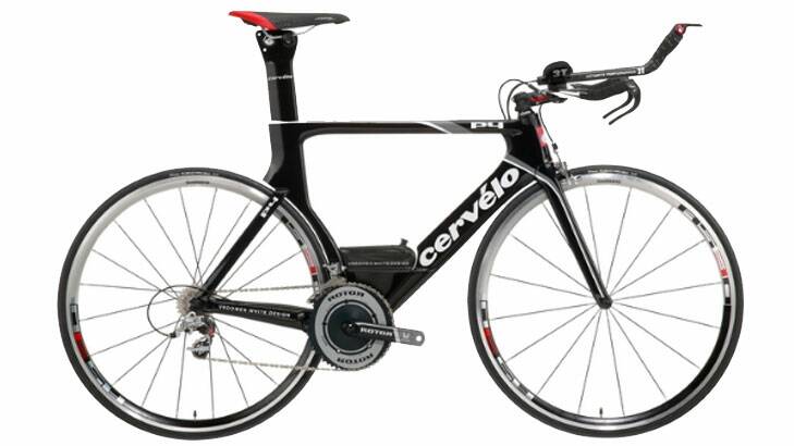 Stolen ... the  black Cervelo racing bicycle is valued at approximately $10,000.
