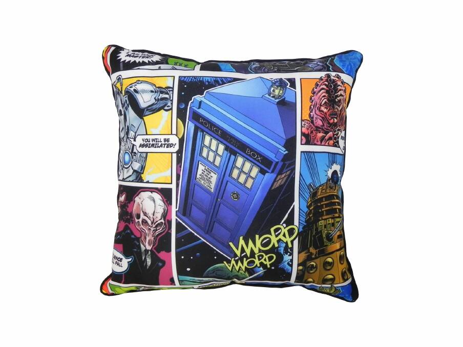 Doctor Who retro comic cushion
$34.99
ABC Shop