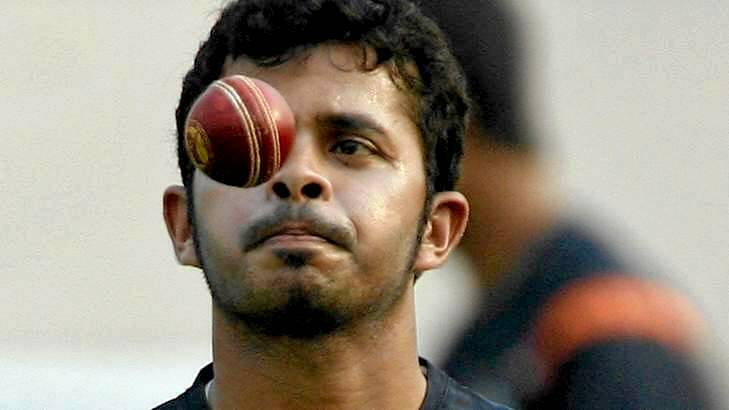 Implicated: Indian fast bowler Sreesanth. Photo: Reuters