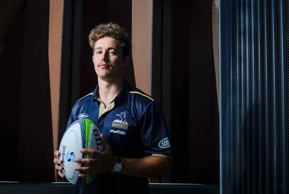 New Brumbies recruit James Verity-Amm can play a variety of positions in the backline. Photo: Sitthixay Ditthavong