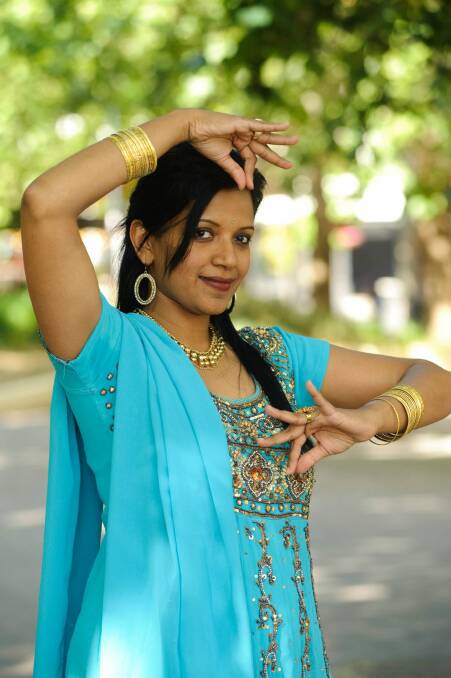 Krisha Jilson, head of the  Canberra School of Bollywood Dancing. Photo: supplied