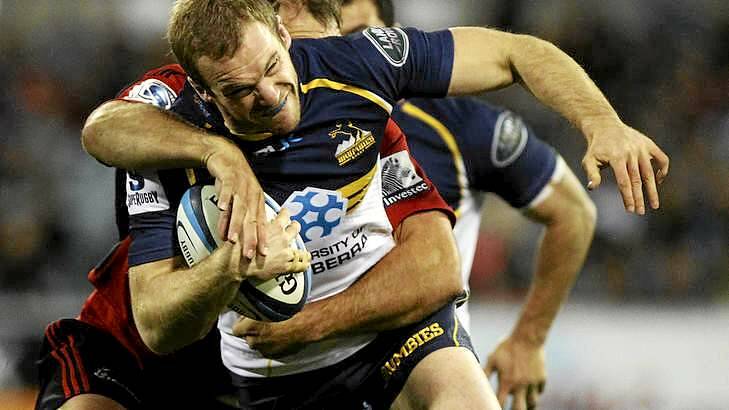 Rivalry: McCabe is fighting for the inside-centre position at the Brumbies. Photo: Getty Images