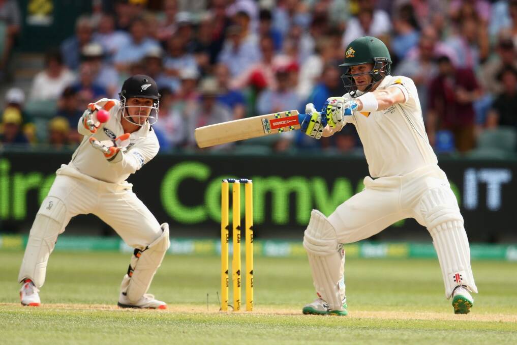 Brad Haddin says the man who took his spot "looks at home" behind the stumps for Australia. Photo: Getty Images