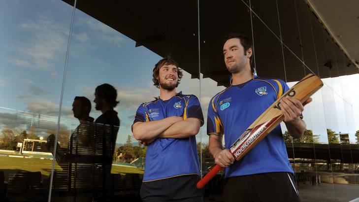 Brothers Blake and Jono Dean are waiting in the wings for the Melbourne Renegades. Photo: Gary Schafer