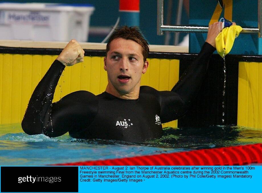 Ian Thorpe won five Olympic gold medals.