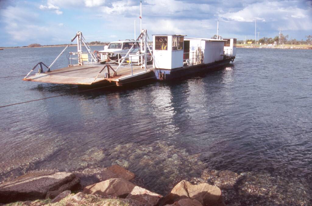 The ferry which takes you from the near Nowra across the canal to Comerong Island. Photo: Shoalhaven Tourism