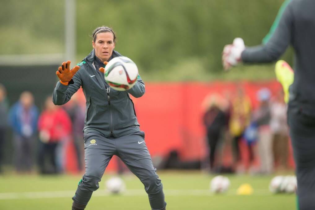 Australian goalkeeper Lydia Williams is likely to re-sign with Canberra United. Photo: AFP