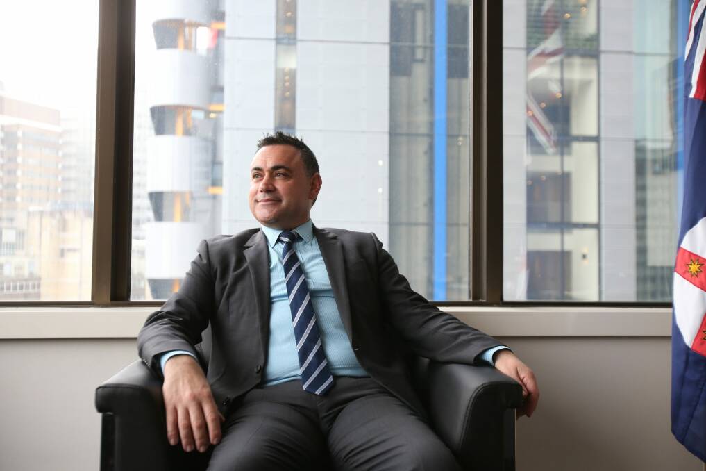 MP John Barilaro won't meet with the miner until after the consultation process in August. Photo: Louise Kennerley