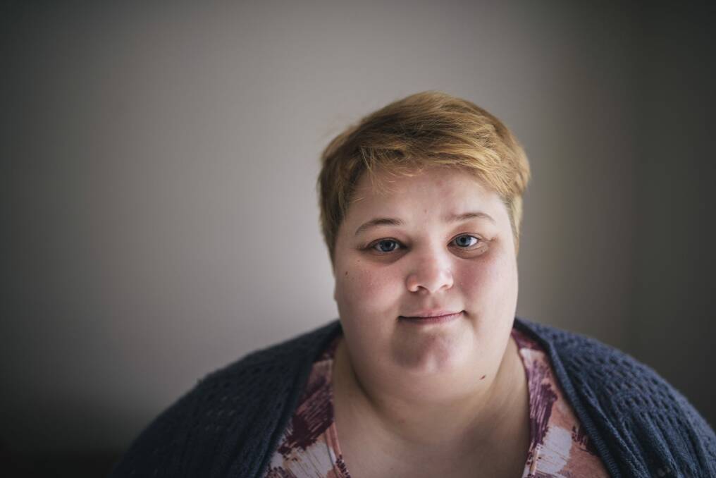 Sarah Short, 23, is at the bright end of a long and difficult journey living with mental illness. Photo: Rohan Thomson