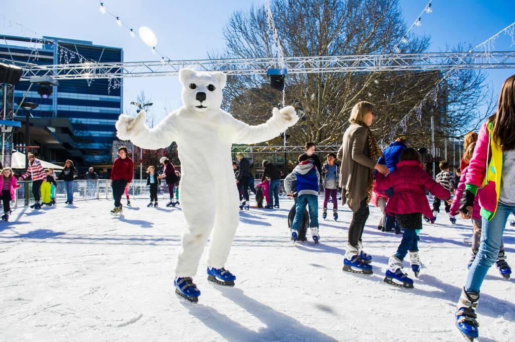 Skate in the City is back in Garema Place from Friday. Photo: Rohan Thomson