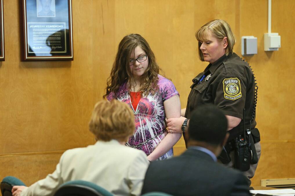 Anissa Weier, 15, appears in court in February 2017. Photo: AP