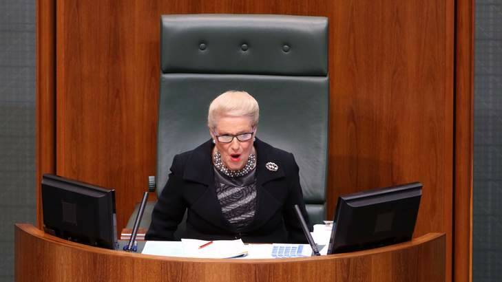 Madam Speaker Bronwyn Bishop's independence has again been called into question. Photo: Andrew Meares