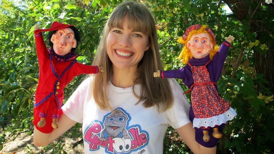 Puppeteer Marianne Mettes, who is running puppet classes at Belconnen Arts Centre. Photo: Supplied
