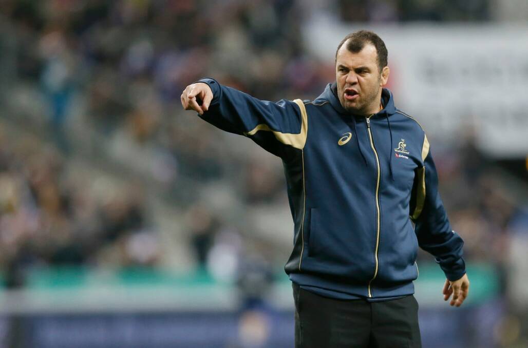 "As a whole our scrum has been quite good going forward.": Michael Cheika. Photo: Reuters