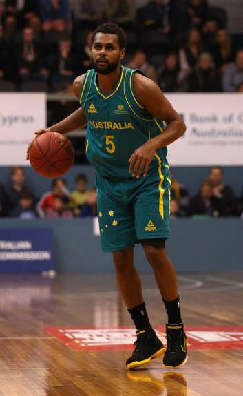 Patrick Mills in action for the Boomers. Photo: Robert Cianflone
