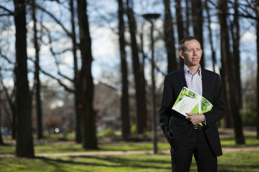 Shane Rattenbury: Calling for expressions of interest soon in a new arboretum board. Photo: Rohan Thomson
