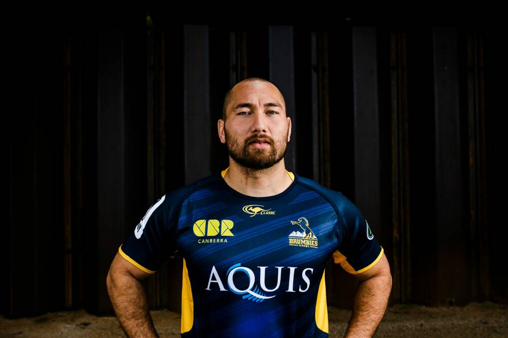 Brumbies hooker Robbie Abel says he's ready to wear the No.2 jersey. Photo: Jamila Toderas