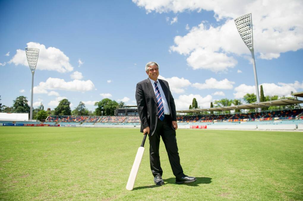 Outgoing Cricket ACT chief executive Mark Vergano. Photo: Jay Cronan