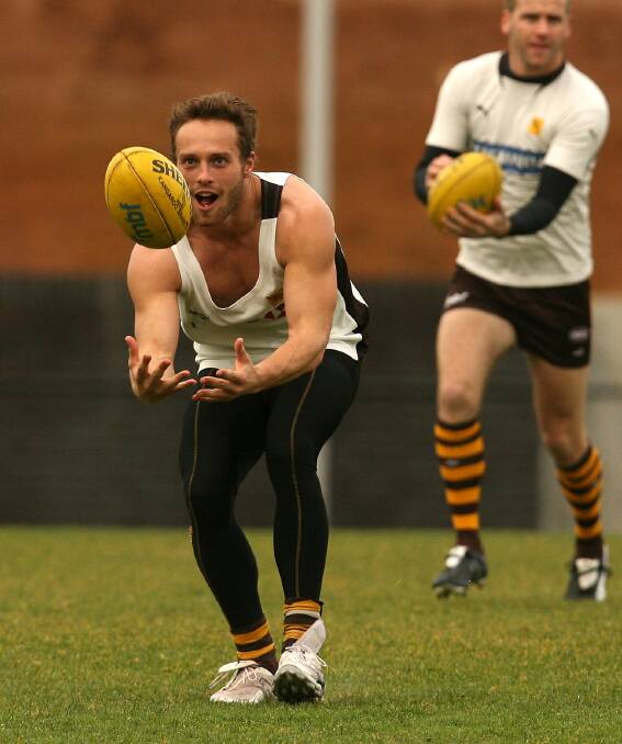 Brad Sewell says his mum's excitement rivalled his on draft day. Photo: Pat Scala