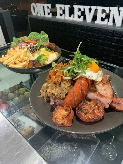 The iconic mixed grill - that giant plate of goodness packed with eight different types of meat - is back on the menu at its spiritual home of 111 Monaro Street, Queanbeyan. Photo: Supplied