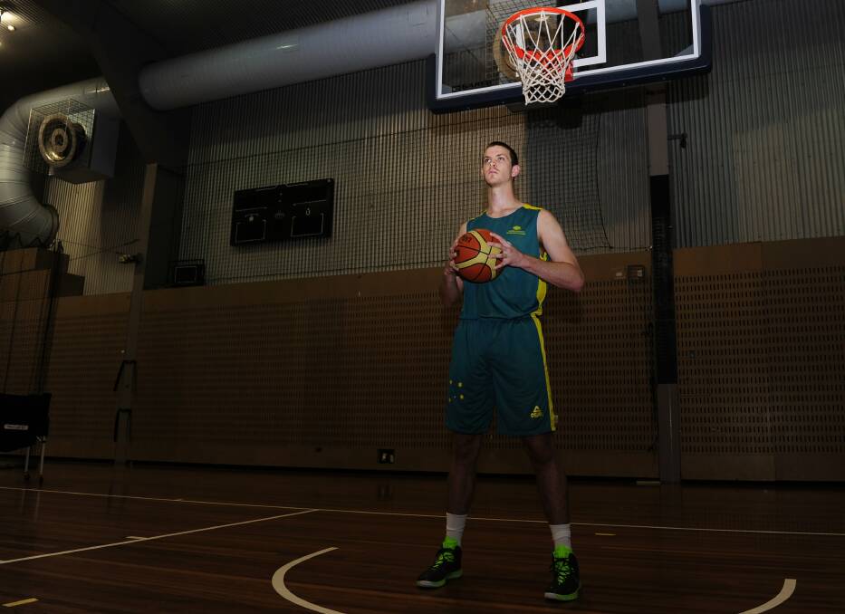 Darcy Malone in his junior days at the AIS. Photo: Melissa Adams