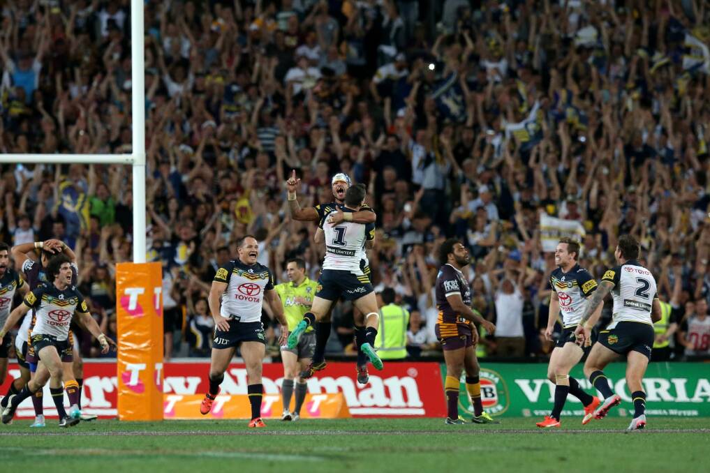 Canberrans were glued to the TV during the NRL grand final. Photo: Getty Images