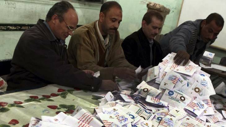 Egypt saw its first free elections in its modern history. Photo: Reuters