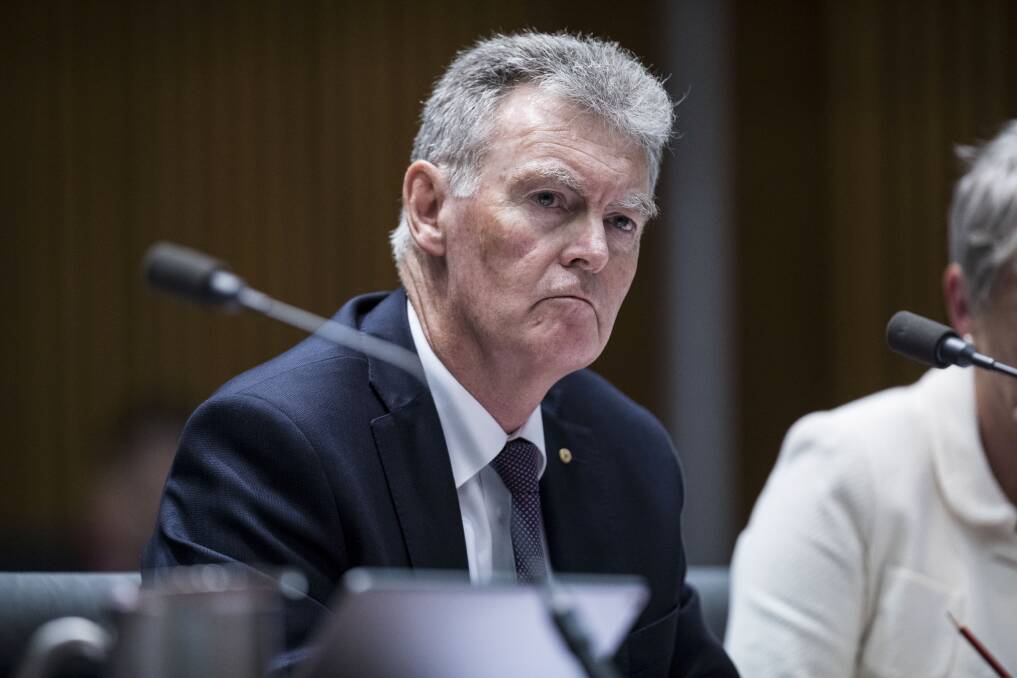 Director-general of security Duncan Lewis said ASIO's advice had been misrepresented. Photo: Dominic Lorrimer