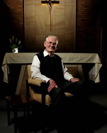 Dickson-based Catholic priest Michael Fallon has called for a "public celebration of committed love for homosexual couples". Photo: Jay Cronan