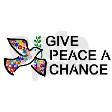 A call to give peace a chance was made 100 years ago in a war-torn world.