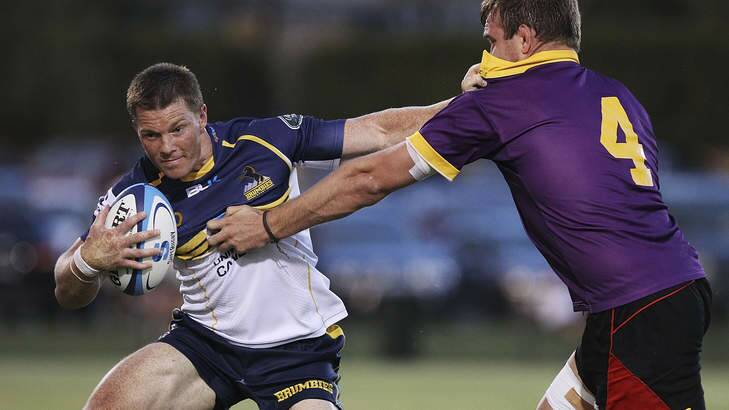 Brumbies winger Clyde Rathbone. Photo: Getty Images