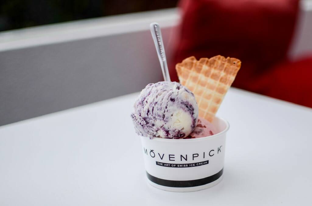 Movenpick ice cream Photo: Ricky Sam