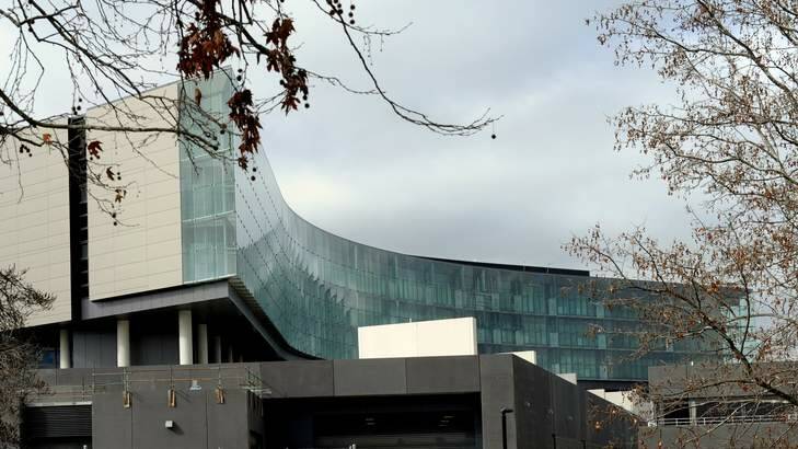The ASIO building on Parkes Way. Photo: Graham Tidy
