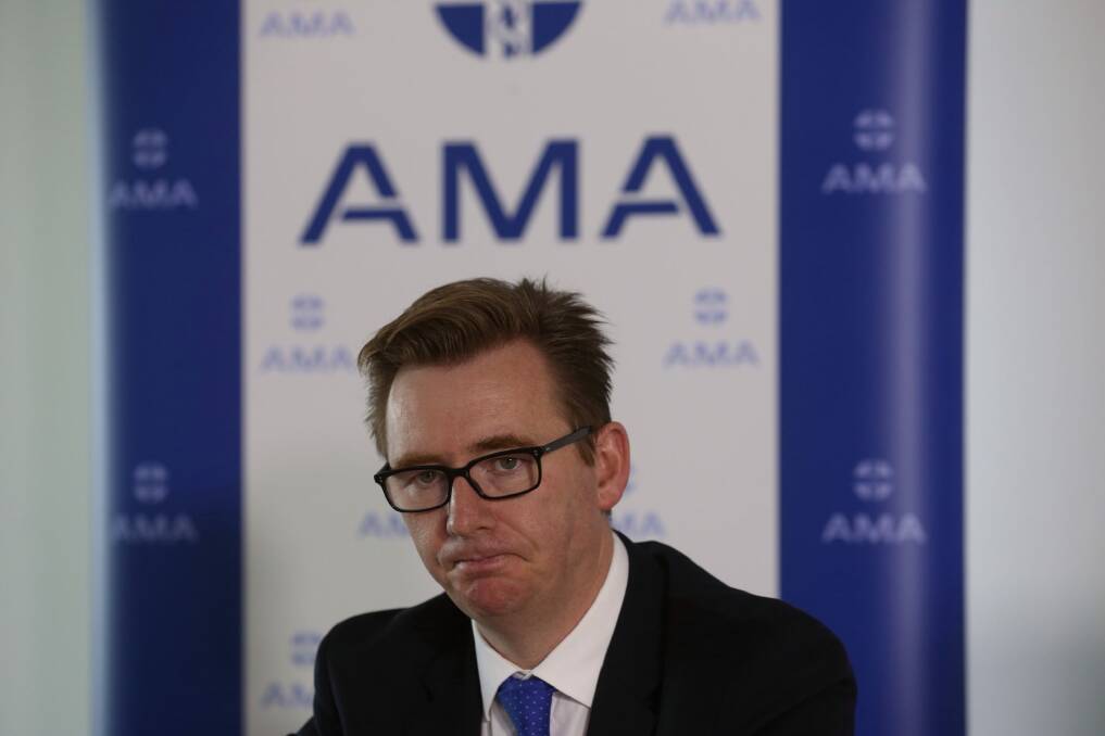Australia Medical Association president Brian Owler has released a position paper of methamphetamine in hospitals.  Photo: Andrew Meares