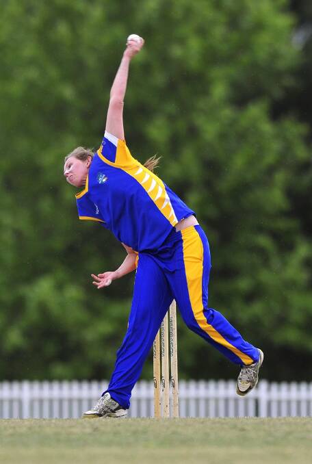 ACT Meteors bowler Sam Bates has been picked in the Shooting Stars team to tour Dubai. Photo: Jeffrey Chan