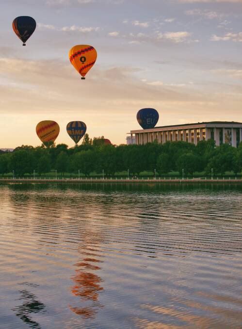 The Canberra Balloon Festival kicks off bright and early Saturday morning. Photo: Chapman Images Pty Ltd