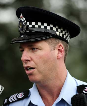 CALL: Detective Sergeant Jason Kennedy appealing for information last year. Photo: Stuart Walmsley