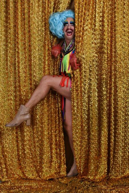 So You Think You Can Drag at Gorman House on Saturday, August 15. Pictured is Drag Queen Joyce Maynge. Photo: Steven Siewert