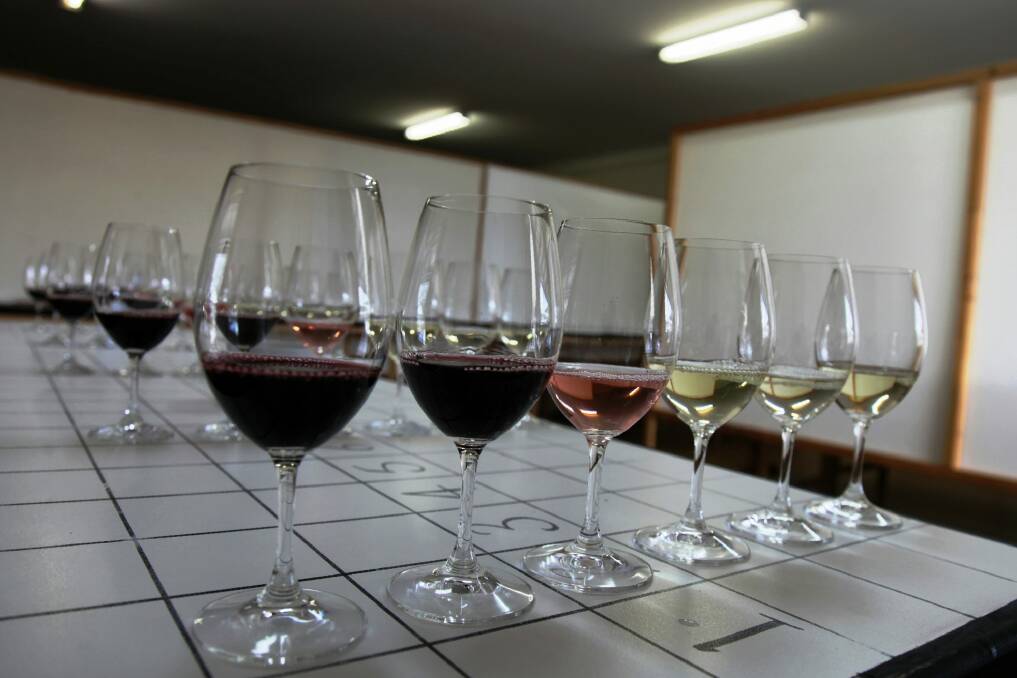 513 wineries from across the country entered wines of all styles for judging.  Photo: Jay Beckton