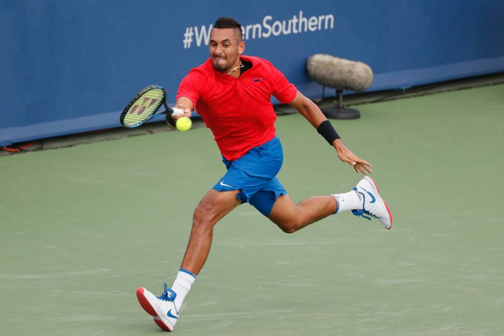 Tennis great John McEnroe has predicted that Nick Kyrgios could be out of tennis within five years  Photo: John Minchillo
