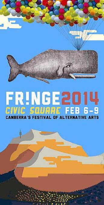 The poster for the 2014 Fringe festival.