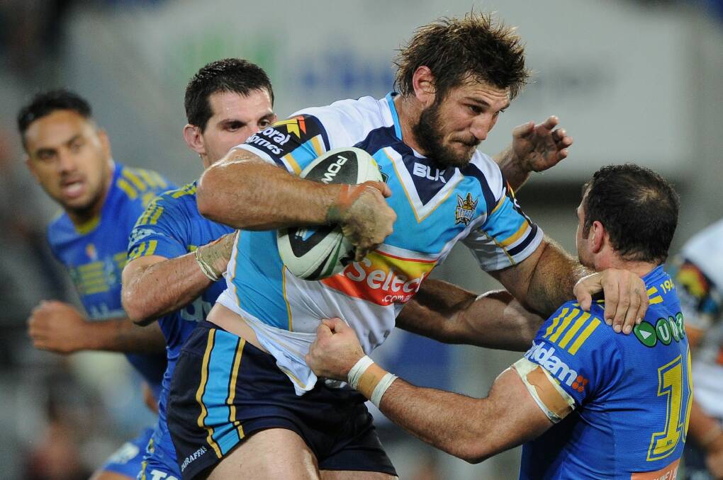 Dave Taylor will be out to prove himself at Raiders training. Photo: Getty Images