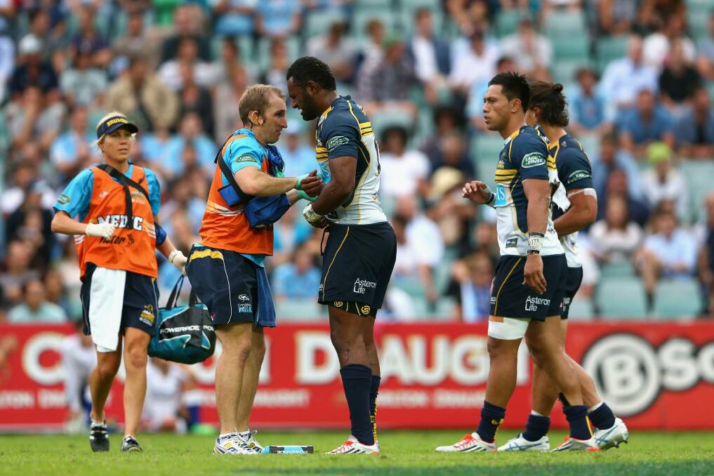 Tevita Kuridrani will miss up to eight weeks with a shoulder injury. Photo: Getty Images