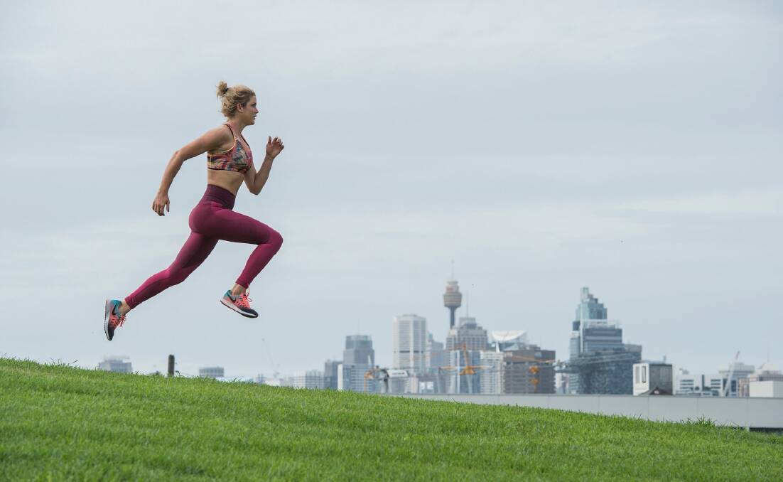 Australian Hockeyroos player Anna Flanagan will be running a half marathon. Photo: Steven Siewert