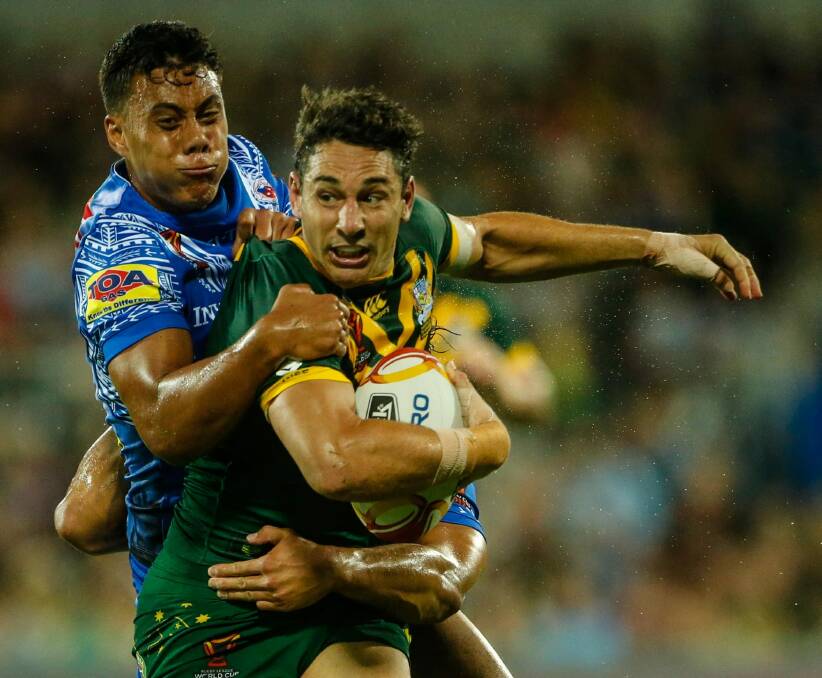 No stone unturned: Kangaroos stars such as Billy Slater are benefiting from cutting-edge technology.