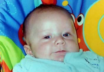 Brody Oppelaar, aged  three months, died in the crash.