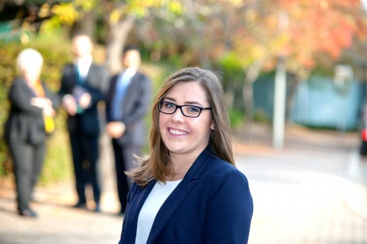 Former Canberra Liberals candidate for Kurrajong, Candice Burch, could win Steve Doszpot's seat in a recount. Photo: Supplied