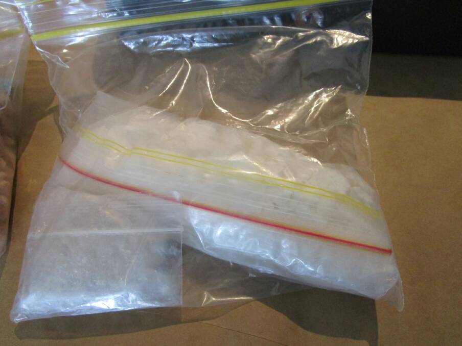 Drugs seized from a Canberra home. Photo: ACT Policing