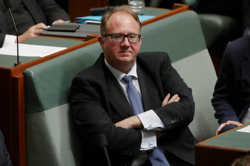 Labor MP David Feeney's citizenship case was heard in the High Court of Australia on Friday. Photo: Alex Ellinghausen